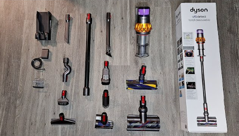 Dyson-V15-Detect-Extra-392050‑01-Setup-Maintenance-and-Troubleshooting-Guide-fig-1