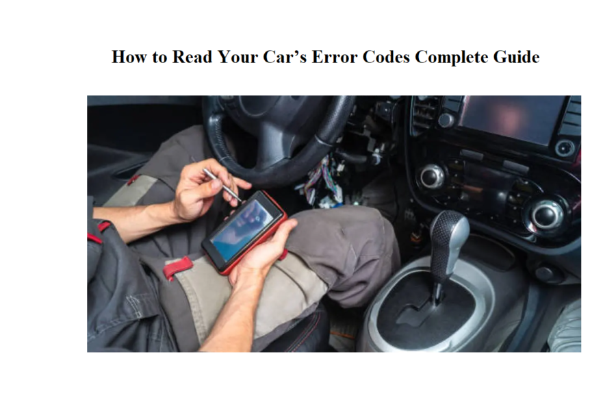 How to Read Your Car’s Error Codes Complete Guide