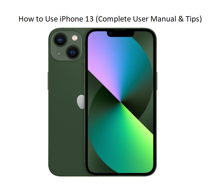 How to Use iPhone 13 (Complete User Manual & Tips)