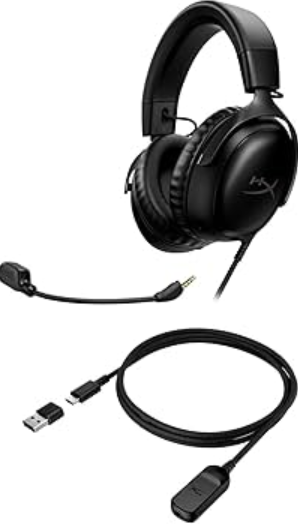 HyperX-Cloud-III-6P5L2AA-Manual-Setup-Audio-and-Troubleshooting-Guide-fig-1