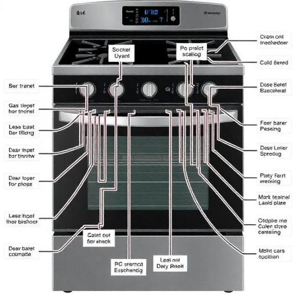 LG-LRGL5825S-Gas-Range-Manual-Setup-EasyClean-and-Air-Fry-Guide-fig-3