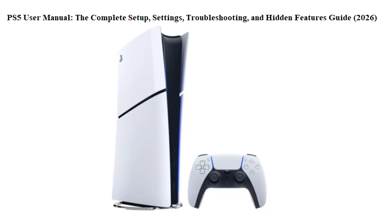 PS5 User Manual and Complete Setup,  Troubleshooting, and Hidden Features Guide (2026)