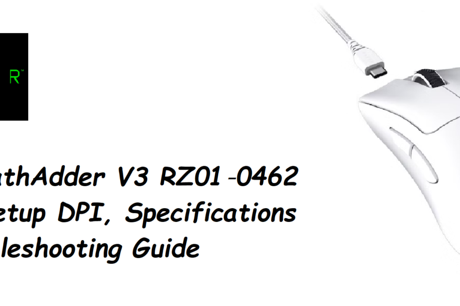 Razer DeathAdder V3 RZ01‑0462 Setup DPI and Troubleshooting Guide
