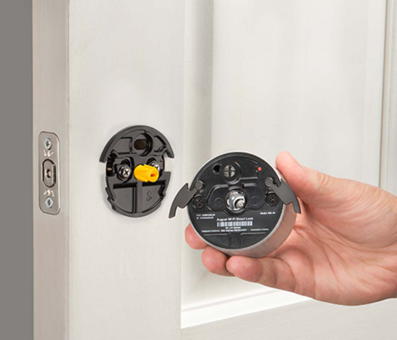 August-Wi‑Fi-Smart-Lock-AUG‑SL05‑M01‑G01-Manual–Specs,-Features,-Setup &-Troubleshooting-Guide-fig-2-Doorlock-Installation