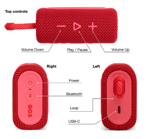 JBL-Go-3-Manual – Product-Overview,-Features, &-Troubleshooting-Guide-fig-3