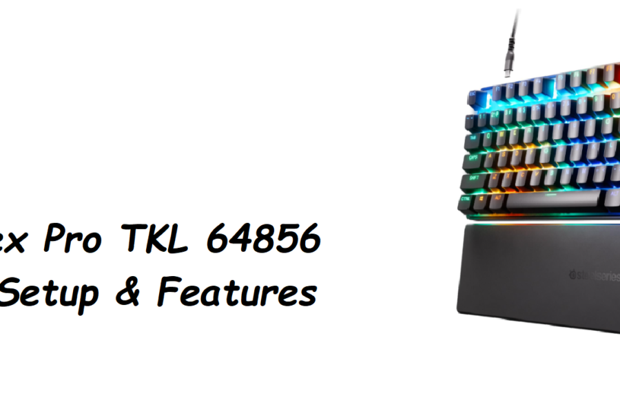 SteelSeries Apex Pro TKL 64856 Manual-Specs, Setup & Features Guide