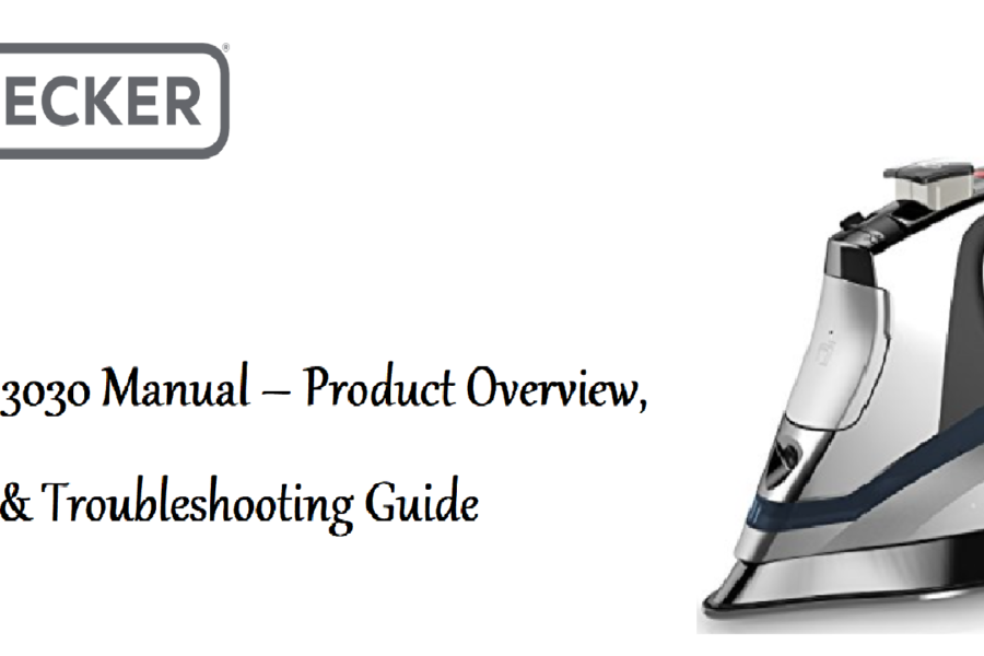 Black+Decker D3030 Manual – Product Overview, Features, Setup & Troubleshooting Guide