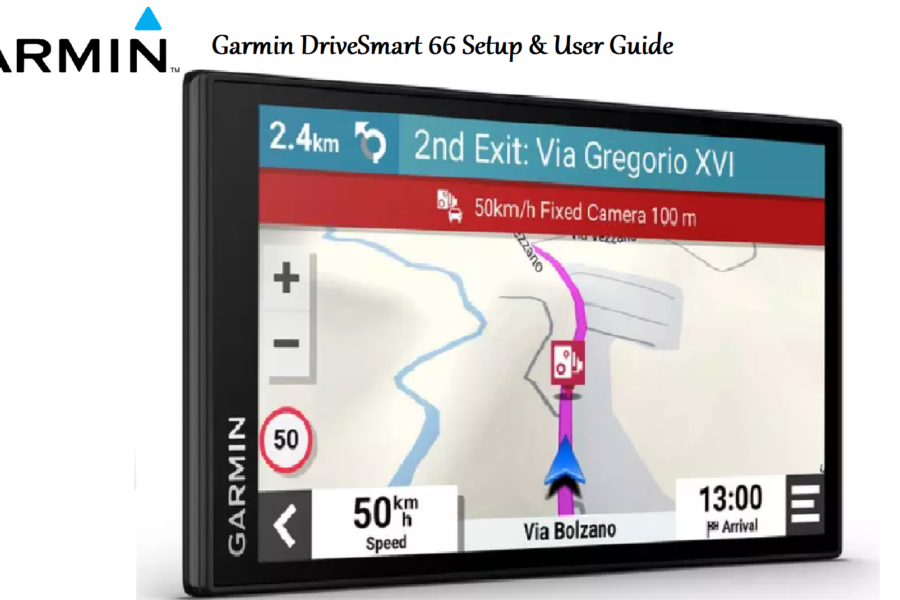 Garmin DriveSmart 66 Setup & User Guide