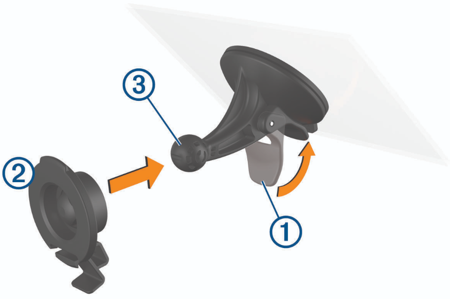 Garmin-DriveSmart-66-Setup-&-User-Guide-fig-2-Physical-Setup-&-Mounting