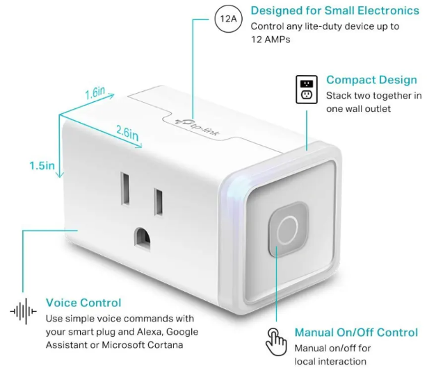 TP-Link-Kasa-Smart-Plug-HS103-Manual- Setup-&-Troubleshooting-Guide-fig-1-features-productsmanuals.com