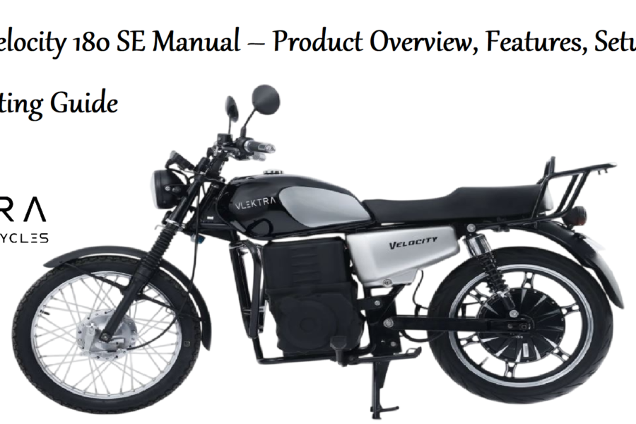 VLEKTRA Velocity 180 SE Manual – Product Overview, Features, Setup & Troubleshooting Guide