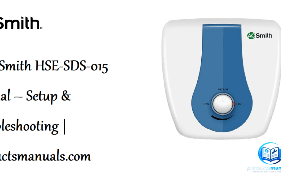 How To Install A.O. Smith HSE-SDS-015 Water Heater Yourself