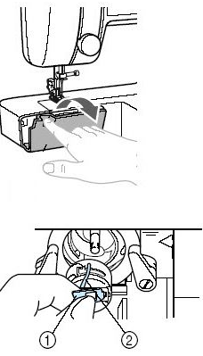 Brother-CS6000i-Manual-–-Setup,-Stitches-fig-4-Inserting-the-Bobbin-Productsmanuals.com