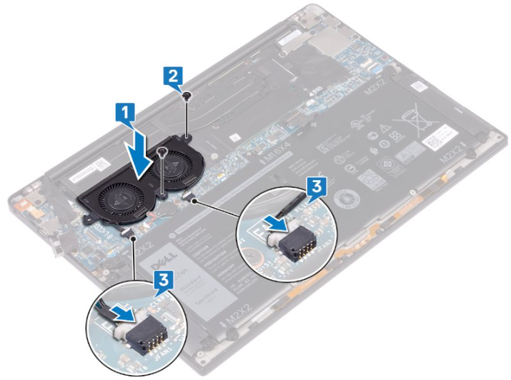 Dell-XPS-13-9300-Manual-–-Features,-Setup-&-Troubleshooting-fig-9-Cleaning-Cooling-System-Productsmanuals.com