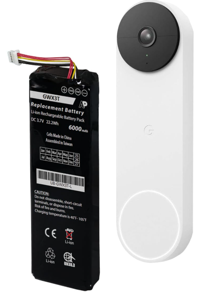 Google-Nest-Doorbell -(Battery)-Manual-–-Setup-Guide-fig-8-Battery-Life-Productsmanuals.com