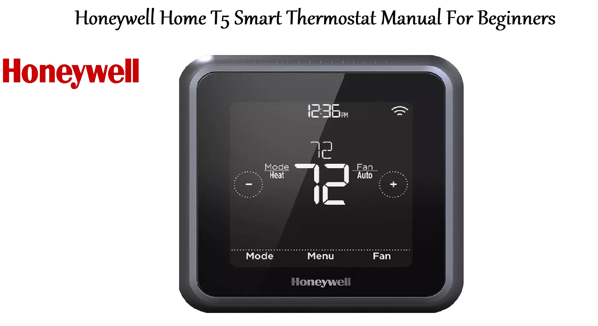 Honeywell Home T5 Smart Thermostat User Manual