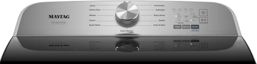 Maytag-MVW6500MW-Pet-Pro-Washer-–-Cycles,-Error-Codes-fig-2-Control-Panel-Overview-Productsmanuals.com