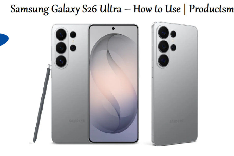 Samsung Galaxy S26 Ultra – How to Use