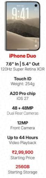 iPhone-18-Duo-Full-Specs-and-Using-guide-fig-1-Specifications-Productsmanuals.com