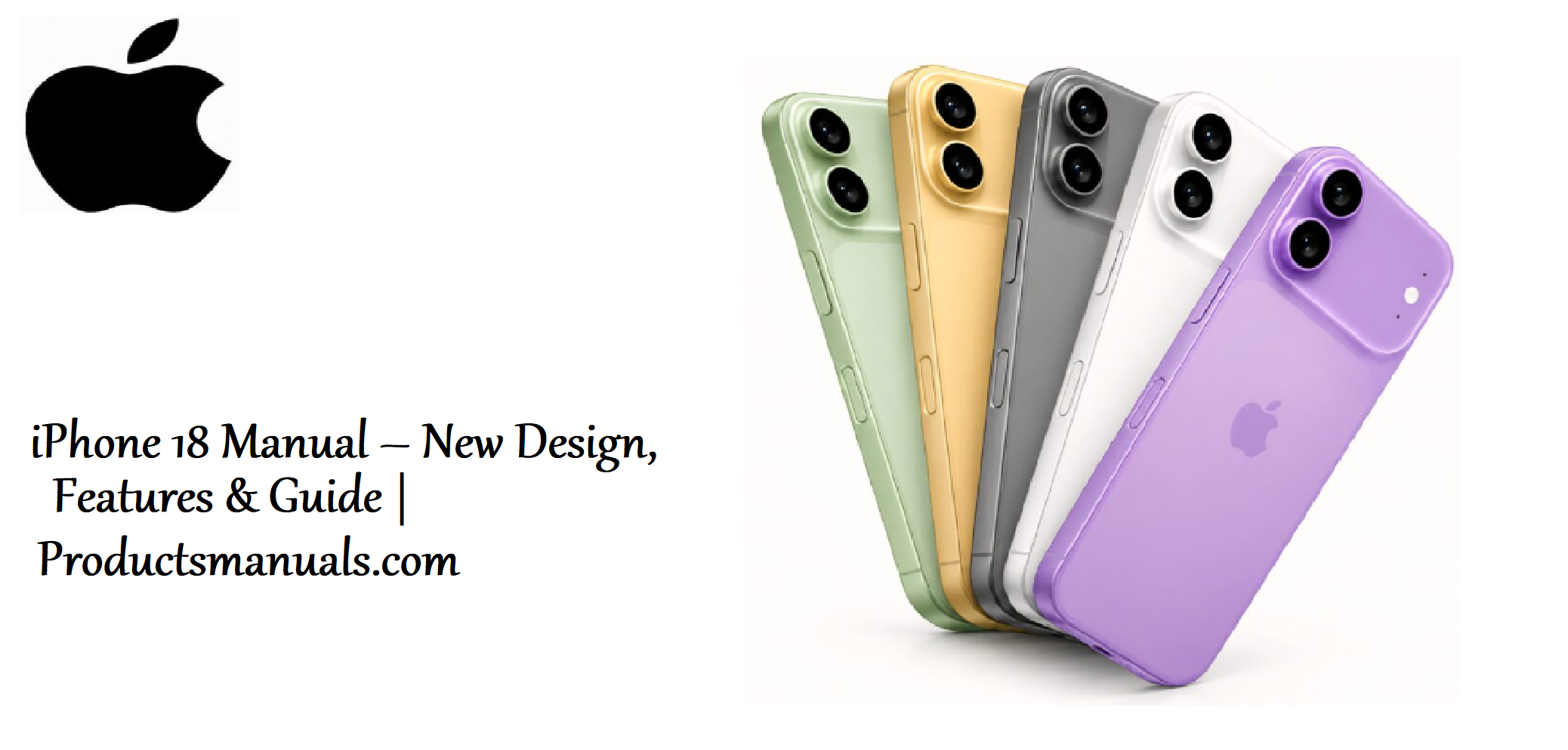 iPhone-18-Manual – New-Design,-Features-&-Guide-Featured-img-Productsmanuals.com